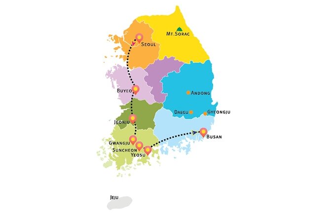 3-Day Korea Western course by K-shuttle Tour from Seoul to Busan - Why this three-day route is worth considering