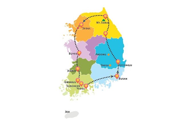 5-Day Korea Golden route by K-shuttle Tour from Seoul Including Busan, Yeosu - Day two: Democracy, gardens, and Admiral Yi Sun-sin