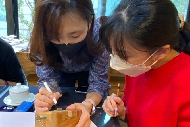 Carve Your Personal Korean Stone Seal with Jeongju in Insadong - Tea, calligraphy, and the slower side of Seoul