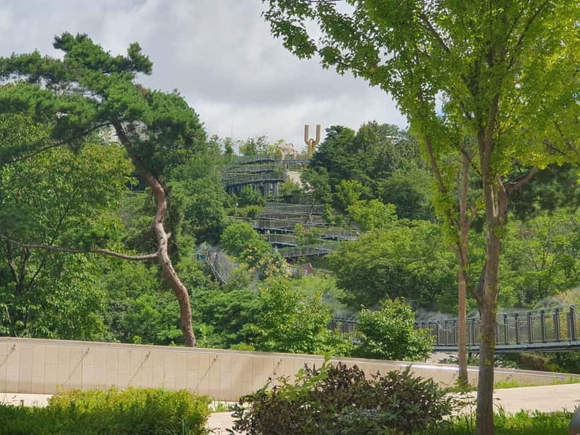 Closest Observatory to DMZ: North Korea View(Starbucks Tour) - Coffee beside one of the world’s most tense borders