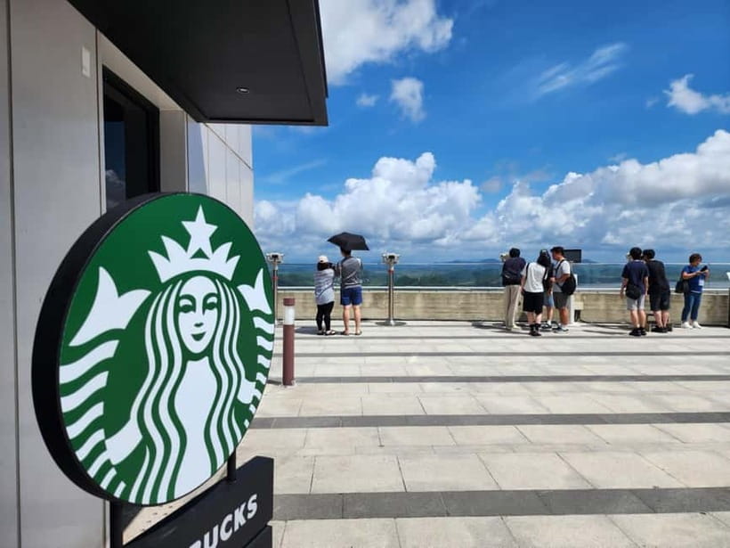 Closest Observatory to DMZ: North Korea View(Starbucks Tour) - From Seoul to the military-operated park