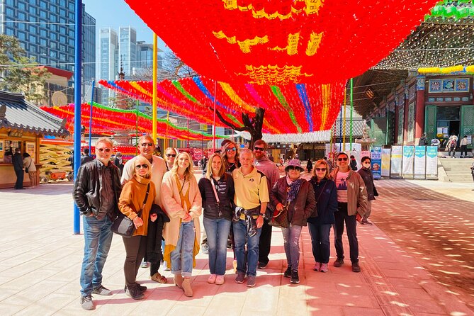Customizable Seoul Private Tour Palaces Food and Markets - Jogyesa Temple and a quiet pause