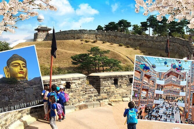 Day Tour of Suwon Hwaseong Fortress Starfield Waujeongsa Temple - Key points at a glance