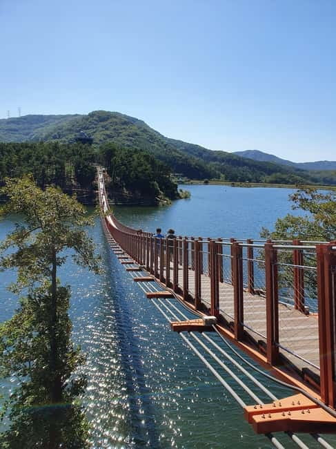 DMZ; NK Defector, 3rd Tunnel, Suspension Bridge,Hotel pickup - Imjingak and Mangbaedan: beginning with the human cost