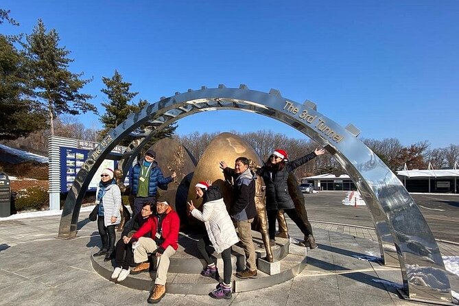 DMZ Tour Seoul to North Korea's 3rd Tunnel & Majang Lake Crossing - Walking into the Third Tunnel