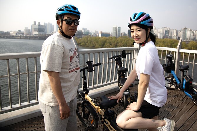 ENKO Electric Bike Ride on The Han River Bike Path in Seoul - The first ride to the Han River entrance