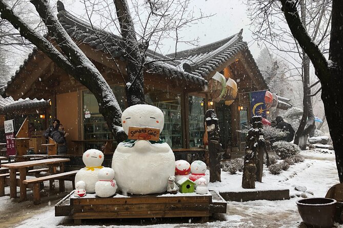 Eobi Ice Valley / Elysian Ski Resort / Nami Island - Eobi Ice Valley in a short winter stop
