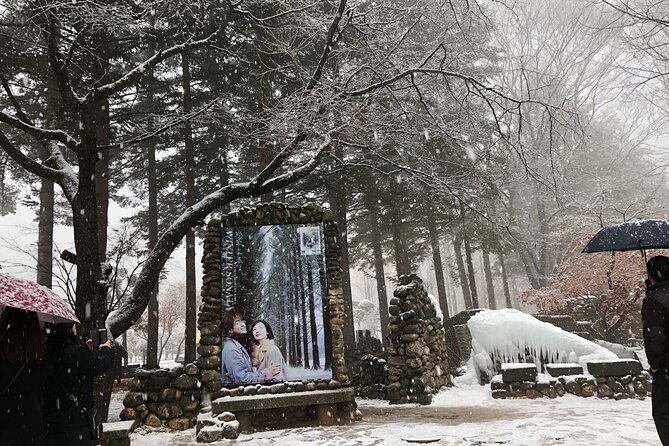 Eobi Ice Valley / Elysian Ski Resort / Nami Island - Returning to Seoul and choosing your drop-off