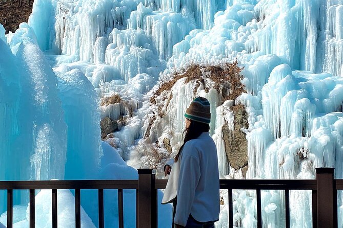 Eobi Ice Wall & Nami Island & Morning Calm Light Festival - Eobi Valley and the ice wall