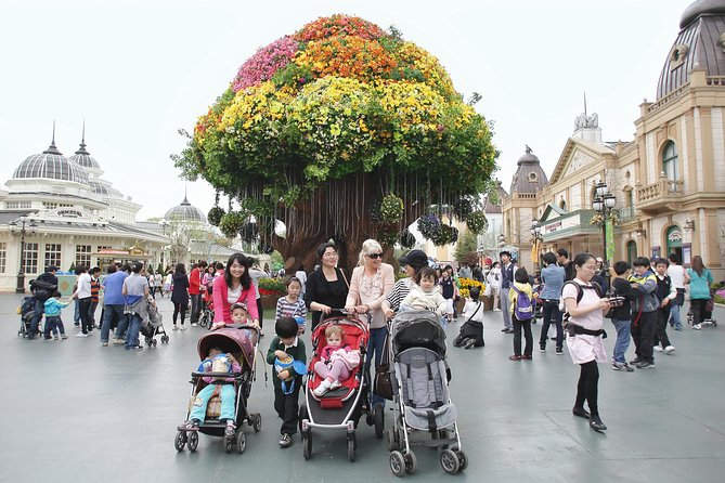 Everland Amusement Park with free-ride Ticket - Arriving at Everland with the free-ride pass