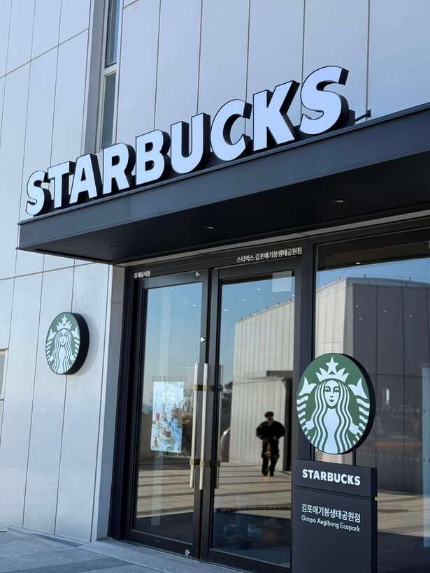 From Seoul: Aegibong Starbucks Observatory & DMZ View - Leaving Seoul from a central meeting point