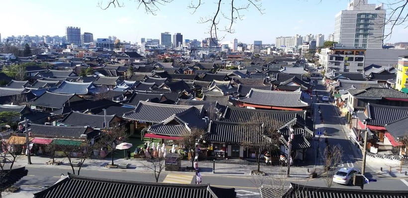 From Seoul: Korea Spring Cherry Blossom Day Tour - Jeonju Hanok Village adds the strongest cultural stop