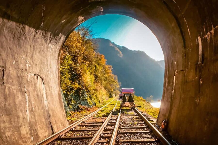 From Seoul: Nami Island, K-drama Garden & Rail Bike Day Tour - Leaving Seoul for Gangwon Province