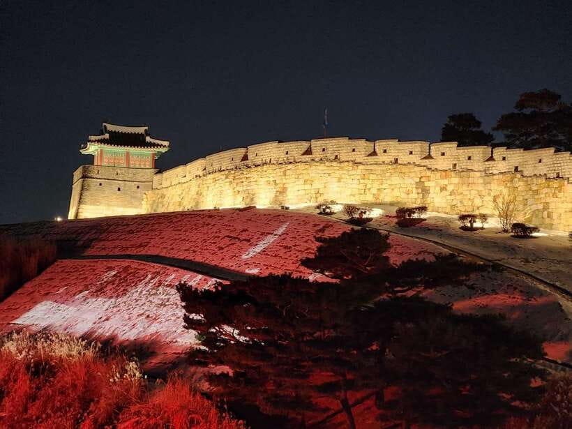 From Seoul: Suwon Hwaseong Fortress Night Tour - Transport from Seoul and the four-hour schedule