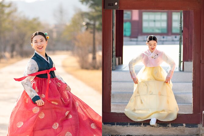 Gyeongbokgung palace,seoul with gigibebe hanbok rental - Crowds, service, and the feel of the shop