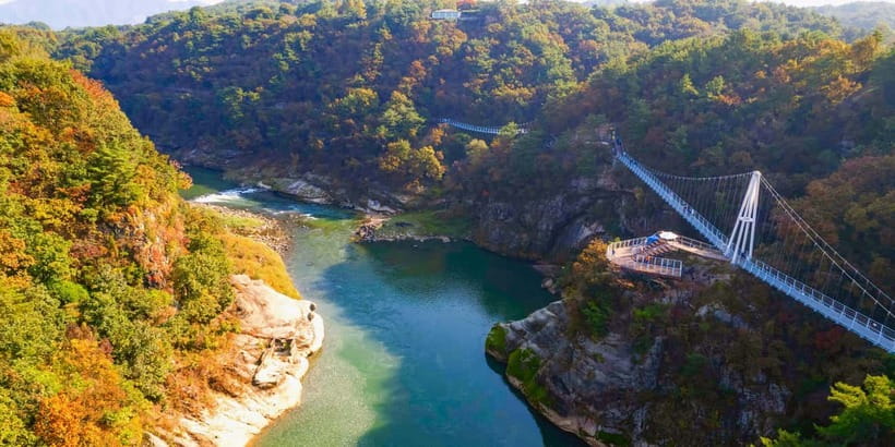 Hantan Canyon & Goseokjeong Flower Garden & Pink Muhly Park - The Long Drive From Seoul