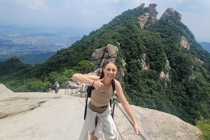 Hiking Adventure Bukhansan Highest Peak & Old Buddhist temples visit (Lunch inc) - The climb toward Baekundae