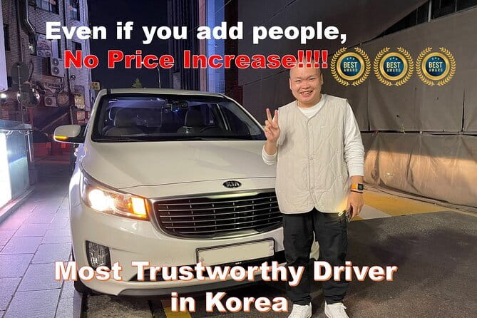 Incheon Airport Pickup Service to Seoul-Same price up to 7people - A private start after a long flight