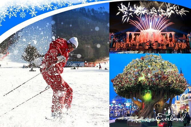 Jisan Forest Ski Resort and Everland 1 Day Tour - Key points to know before booking