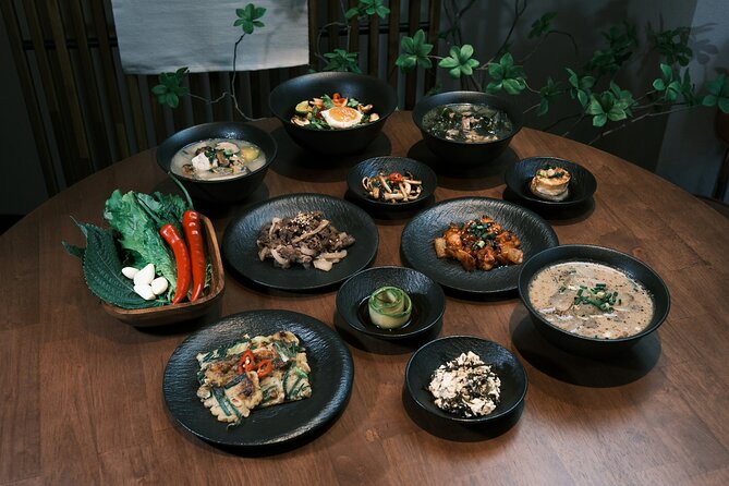 Korean Cooking Class Full Meal with BBQ on an All in One Table - Dessert finishes the three-hour meal