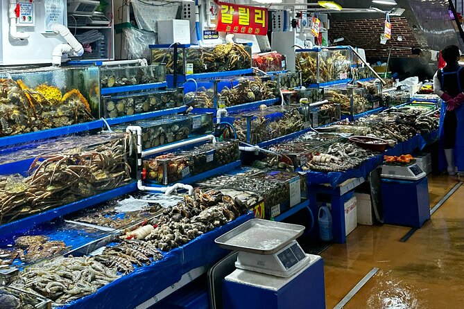 Korean Market Adventure with Chef Yie - Noryangjin Fish market - Choosing fish with a Korean chef