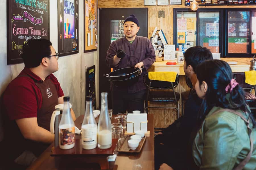 Learn and Craft Makgeolli in a Traditional Brewery - Makgeolli from the tasting cup to the brewing vessel