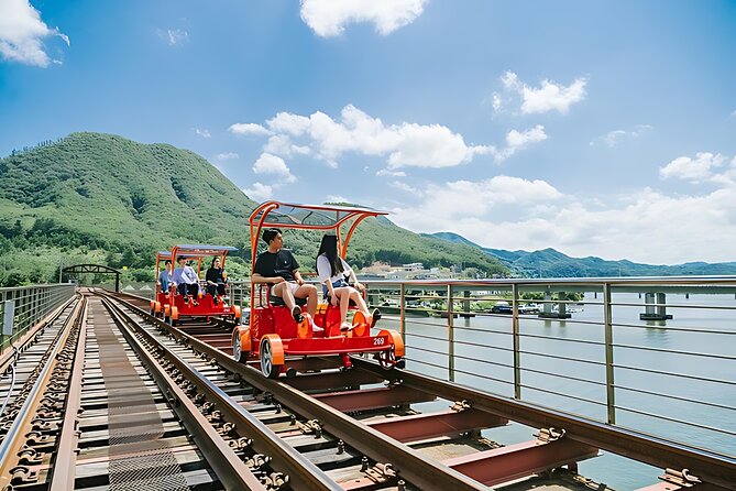 Nami Island & Petite France & Italian Village & Gangchon Rail Bike One-Day Tour - Nami Island and its tree-lined paths