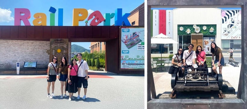 Nami Island, Railbike & Alpaca Garden Day Trip from Seoul - Pedaling the Gangchon Railbike