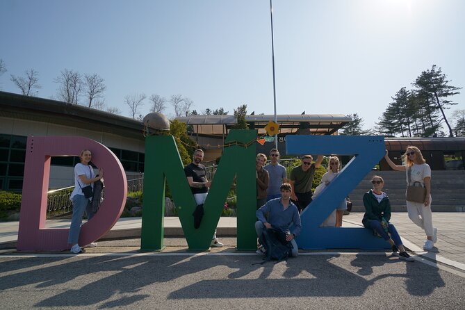 Premium Private DMZ Tour & (Suspension Bridge or N-Tower) include lunch - Imjingak sets the tone with memorials and a rusted train