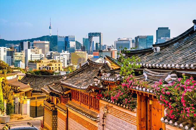 Private tour guide service in Seoul, Korea - Myeongdong Shopping Street after dark or during the day