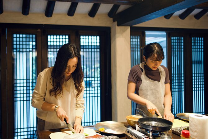 Royal Seoul Cooking Class in a 100-Year-Old Hanok - From preparation to a traditional Korean meal