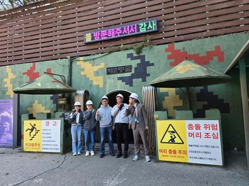 Seoul: DMZ 2nd Tunnel and Suspension Bridge Tour - The 2nd Tunnel: a physical look at the border conflict