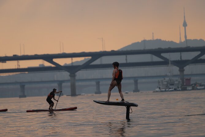 Seoul : Efoil & Windsurf Experiences in Han River - E-foiling: what the lesson is really like