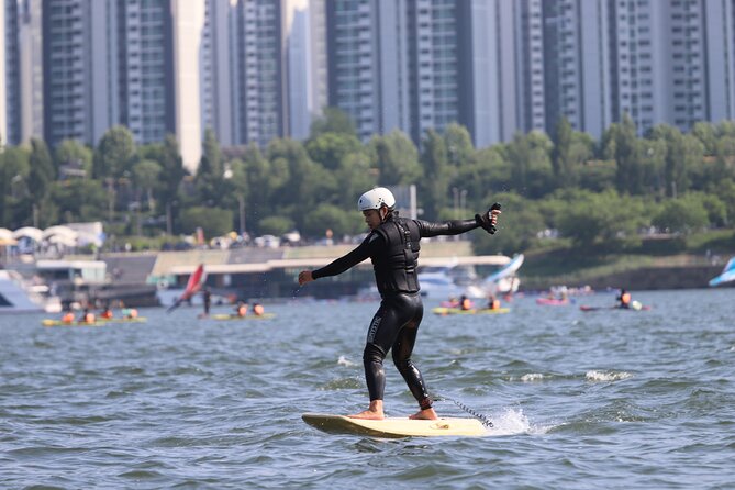 Seoul : Efoil & Windsurf Experiences in Han River - Windsurfing on the calm Han River