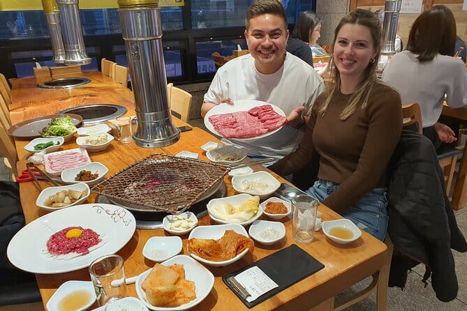 Seoul Food: Banchan, Bibimbap, and Beyond - Walking beside Cheonggyecheon Stream
