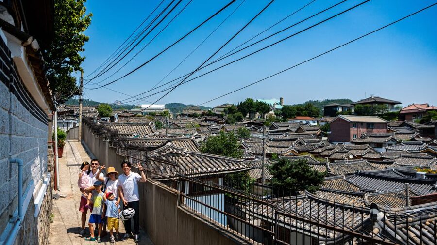 Seoul: Guided Small Group V.I.P Morning Pedicab Tour - Bukchon Hanok Village is the scenic high point