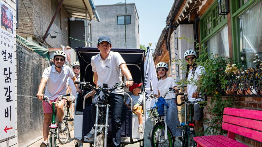 Seoul: Guided Small Group V.I.P Morning Pedicab Tour - The Blue House connects recent Korea with older Seoul