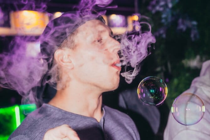 Seoul: Hongdae Premium Pubcrawl with Open Bottles - 247 Hookah Bar adds a slower middle stop