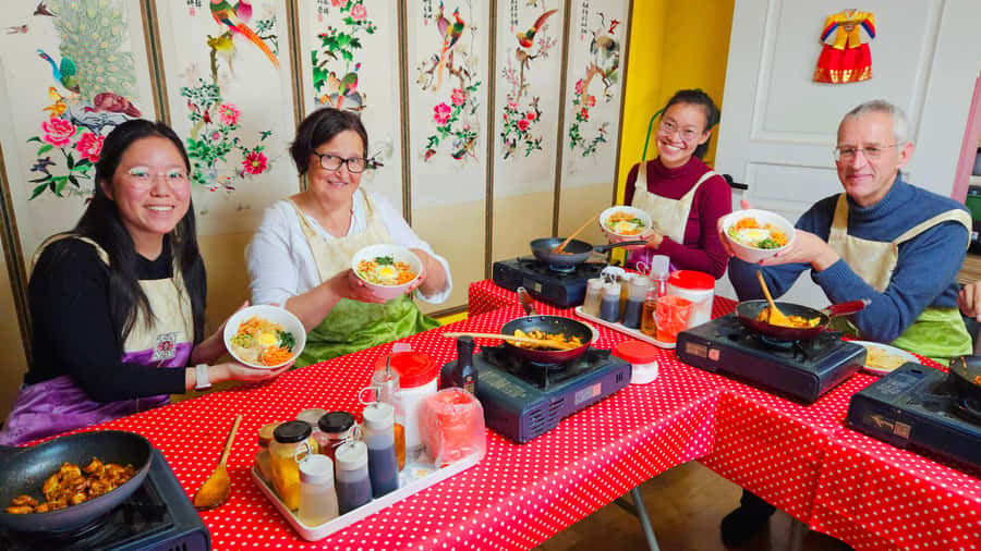 Seoul: Korean Cooking Class at a Local Home and Market Tour - From Mangwon Station to the market stalls