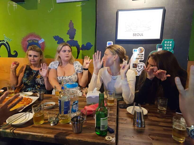 Seoul: Korean Drinking Games Night (non-drinkers welcome) - Why Korean drinking games make a good Seoul night