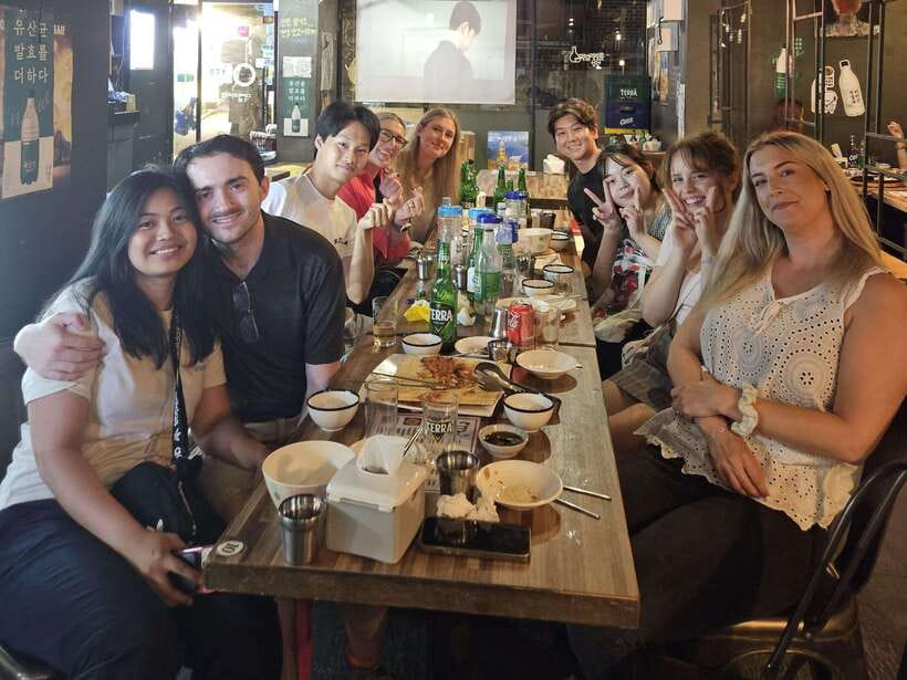 Seoul: Korean Drinking Games Night (non-drinkers welcome) - Walking into a local Hongdae bar