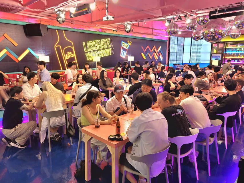 Seoul: Korean & English Language Exchange Global Party - The included drink and the real value of 10,000 KRW