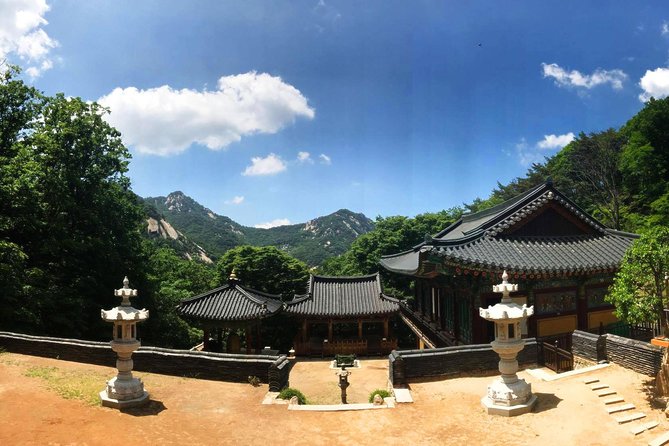 Seoul Mountain Hike: Temples, Folklore & Traditional Meal - Forested valleys and wide mountain views
