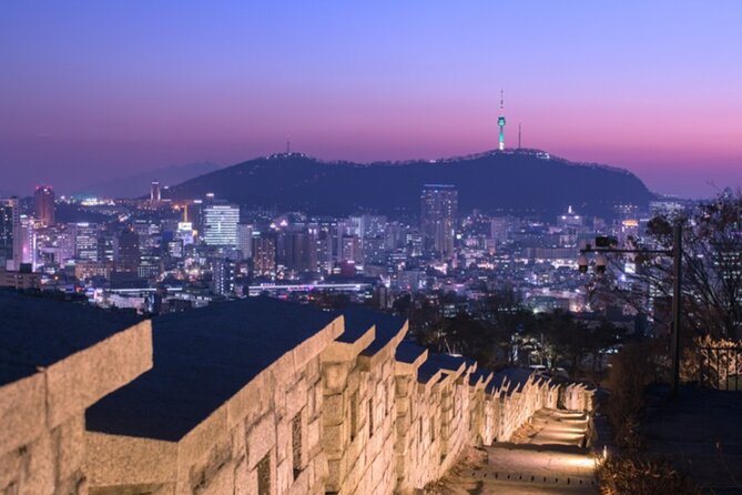 Seoul Night Tour (Gwangjang Market, Royal Palace and Naksan Park) - Naksan Park and the Seoul City Wall