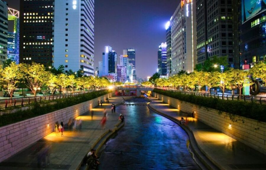 Seoul: Nighttime Tour of Palace, Market, Naksan Park & More - Eating and shopping at Gwangjang Market