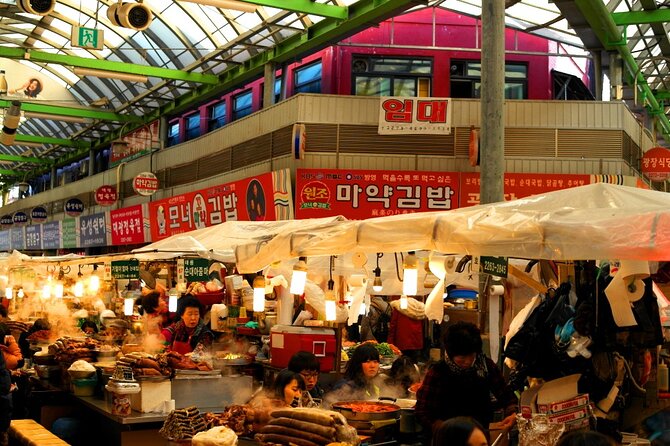 Seoul Private Tour Gyeongbok Palace Bukchon and Gwangjang Market - The Cheongha Korea Ginseng Museum stop