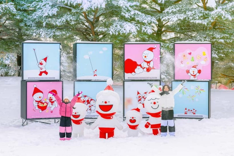 Seoul: SnowyLand in Vivaldi Park with Nami or Alpaca - Allow for queues at Vivaldi Park