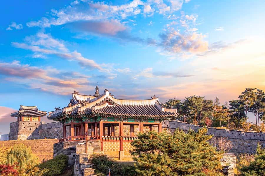 Seoul : Suwon Hwaseong Fortress+Starfield Library+Waujeongsa - Starfield Library and Suwon’s modern side