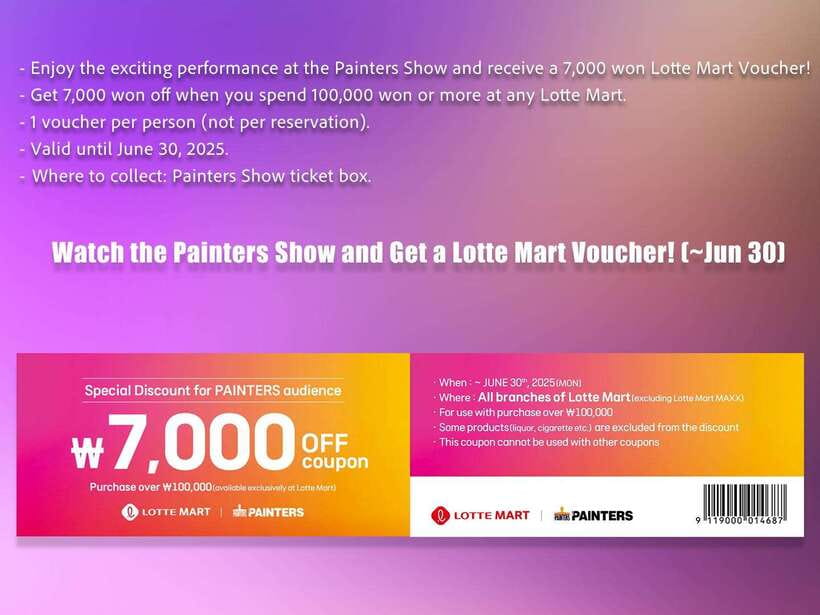 Seoul: The Painters Live Art K-pop Dance Show Ticket - Key points to know before you book