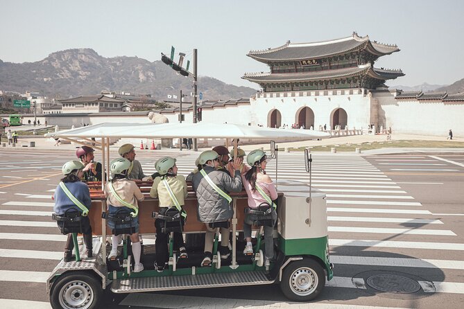 Seoul Tram Pedal Challenge - Jeongdong Observatory and Seoul from above